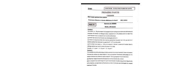 Fascicule École Militaire Santé (EMS)