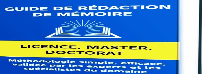 GUIDE DE RÉDACTION DE MÉMOIRE