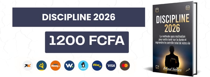 DISCIPLINE 2026 La méthode sans motivation pour enfin tenir sur la durée et reprendre le contrôle