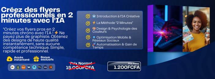 Simplifiez vos Flyers Pro : Créez en 2 Min avec l'Intelligence Artificielle