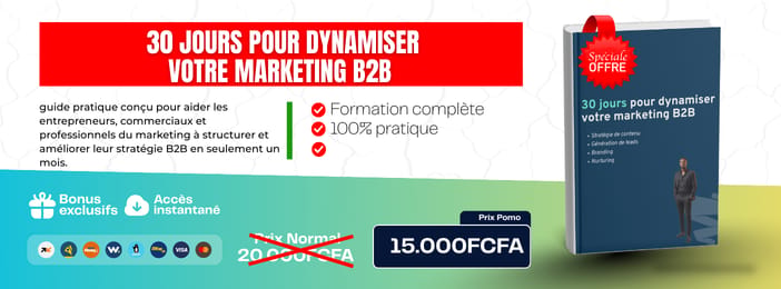 30 jours pour dynamiser votre marketing B2B
