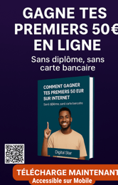 Apprends à Gagner tes premiers 20000 sur Internet avec ton Mobile. Guide Débutant étape par étape