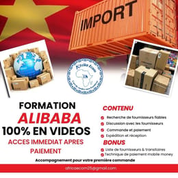 FORMATION ALIBABA & LISTES DE FOURNISSEURS-TRANSITAIRES