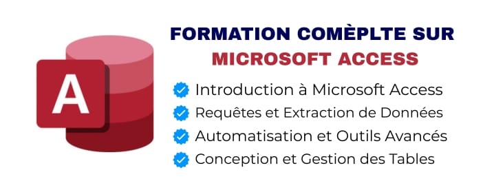 FORMATION COMPLETE MICROSOFT ACCESS