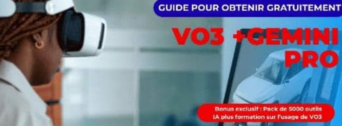 FORMATION EN GÉNÉRATION DE VIDÉO AVEC VEO3 + GEMINI PRO