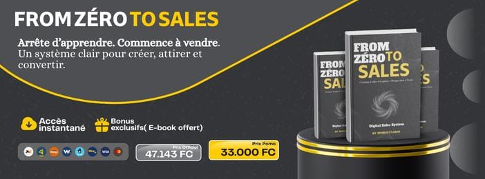 FROM ZERO TO SALES