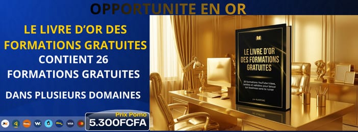 LE LIVRE D'OR DES FORMATIONS GRATUITES