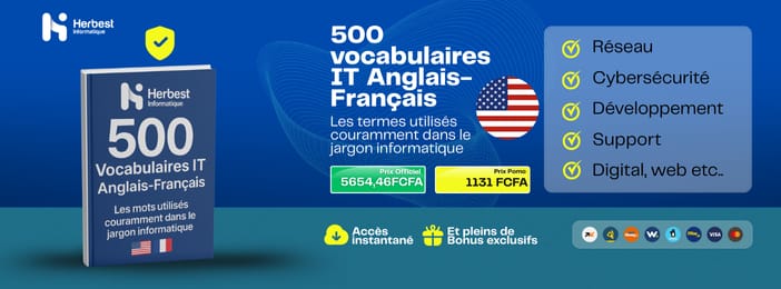 500 vocabulaires IT Anglais-Français