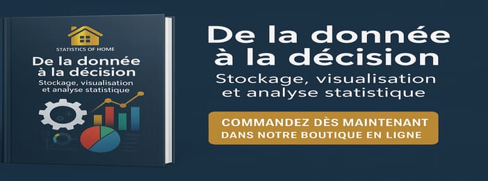 De la donnée à la décision : la visualisation, le stockage et l'analyse statistique