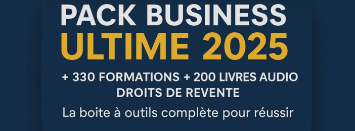 Packs business ultime 2025