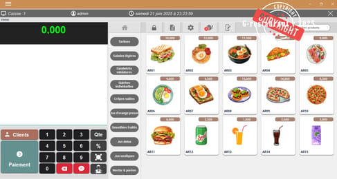 Logiciel de gestion restaurant et café