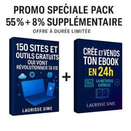 Pack promotion spéciale 2 ebooks à prix réduit