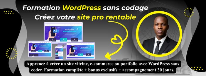 Formation gratuite : Créez votre site pro avec WordPress sans codage