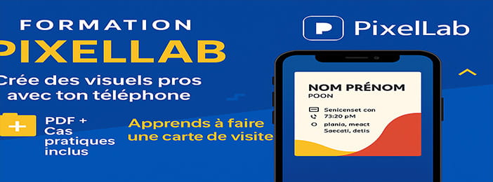 Design graphique sur pixellab