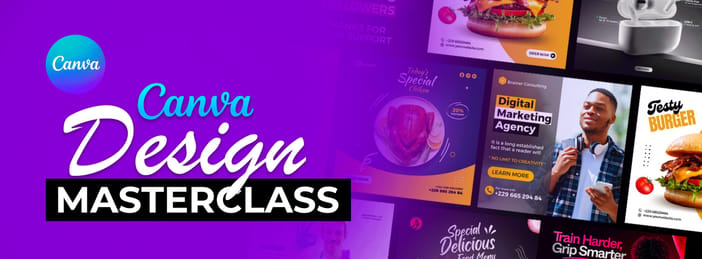 Canva Design MASTERCLASS | Créer des Affiches Originaux