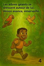 AKSON ET LES ANIMAUX DE LA FORÊT