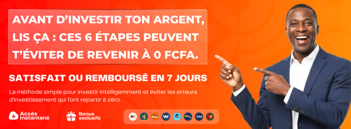 Tu as de l’argent et tu veux investir ? Ne fais rien avant de lire ce guide pour ne pas tout perdre.