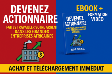Devenez Actionnaire dans les Grandes Entreprises de l’Afrique : Ebook + Formation Vidéo