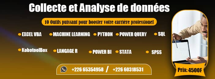 COLLECTE ET ANALYSE DE DONNEES