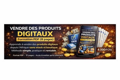 Comment vendre des produits digitaux – La formation complète (8 pages)