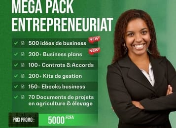 MEGA PACK POUR ENTREPRENEURS AFRICAINS