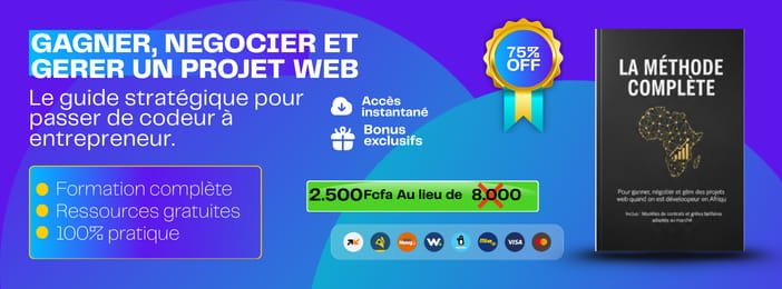Comment gagner, négocier et gérer des projets web