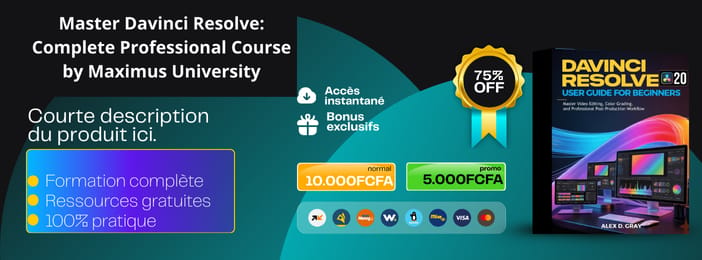 Master Davinci Resolve: Complete Professional Course by Maximus University
