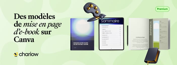 10 Modèles de mise en page d'e-book sur Canva