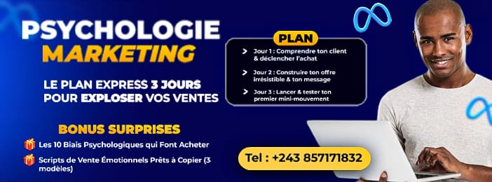 Comment j’ai atteint mon premier 1 million FCFA grâce à la psychologie marketing (méthode simple )