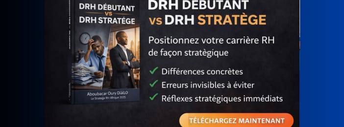 EBook : DRH Débutant vs DRH Stratège. La posture qui change une carrière RH