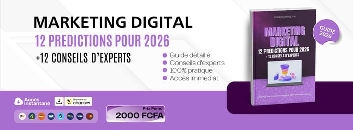 GUIDE MARKETING DIGITAL : 12 prédictions pour 2026 + 12 conseils d'experts