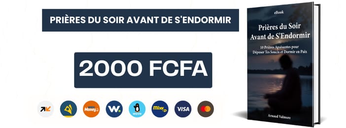 Prières du Soir Avant de S'Endormir 10 Prières Apaisantes pour Déposer Tes Soucis et Dormir en Paix