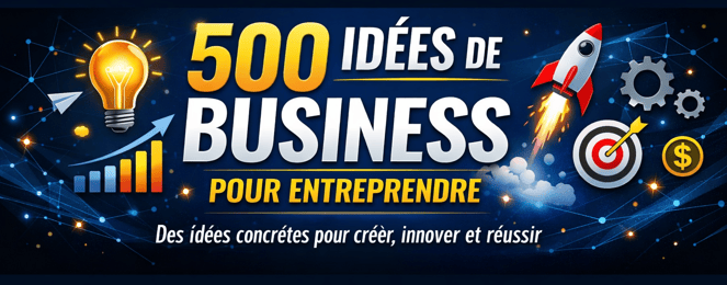 500 Idées pour entreprendre