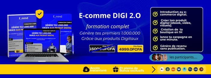 Le système le plus simple pour gagner 1.000.000 grâce aux produits digitaux- FORMATION COMPLETE