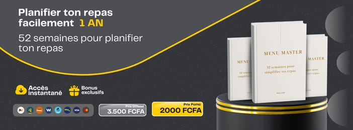 52 semaines pour planifier tes repas