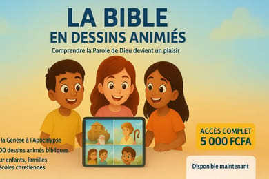PLUS DE 500 DESSINS ANIMÉS BIBLIQUES POUR ENFANTS ET FAMILLE !