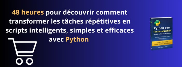 🐍 Python pour l’automatisation : scripts utiles en 48 heures