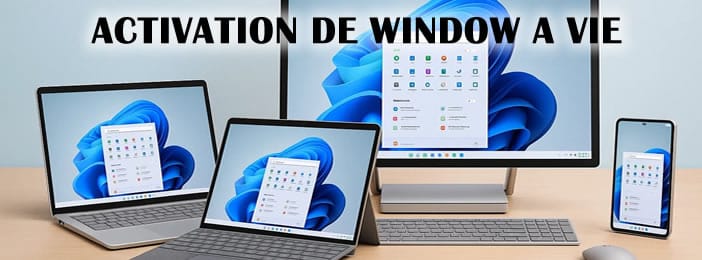 ACTIVATION DE WINDOW A VIE