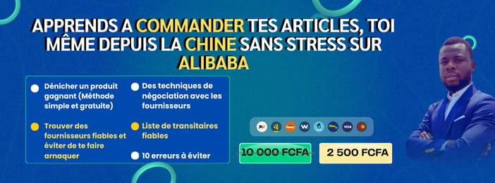 Apprends à Importer de la Chine avec ALIBABA : Formation complète