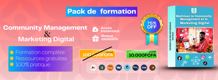 Formation complĂšte Marketing Digital & Community Manager - Devenez Expert