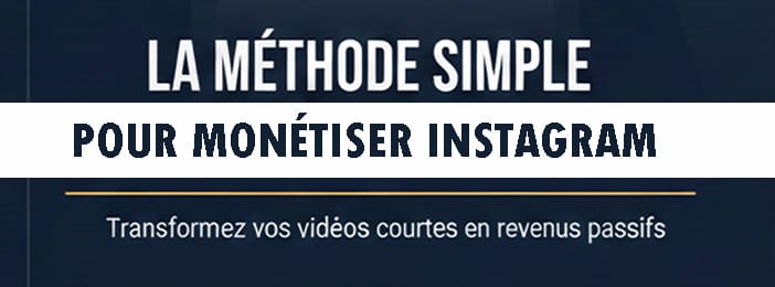 DE 0 € À 1 000 €/MOIS AVEC LES REELS : La Méthode Simple pour Monétiser Instagram