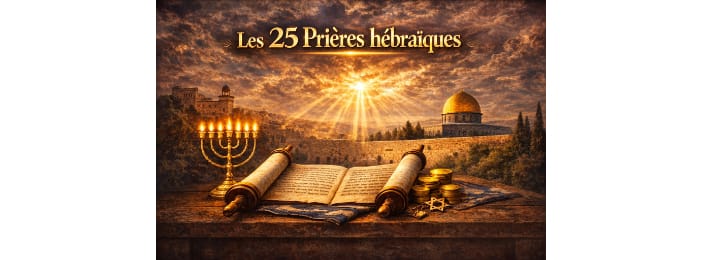 Les 25 Prières Hébraïques