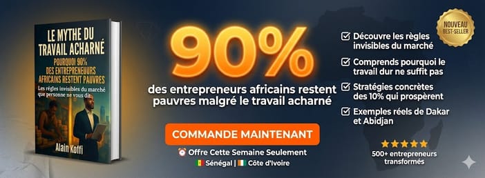 Pourquoi 90% des entrepreneurs africains travaillent 12 heures par jour... mais restent pauvres ?