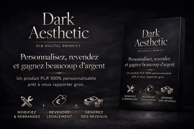 Dark Aesthetic PLR