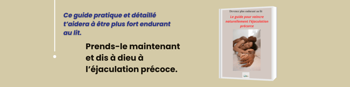 Le guide pour vaincre naturellement l’éjaculation précoce
