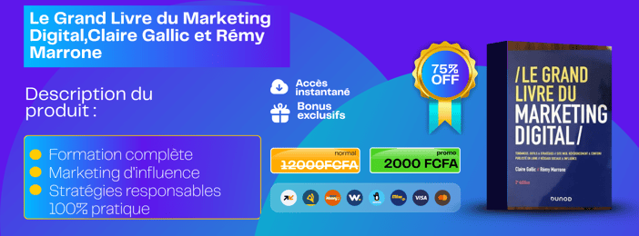 Le Grand Livre du Marketing Digital (Claire Gallic et Rémy Marrone)