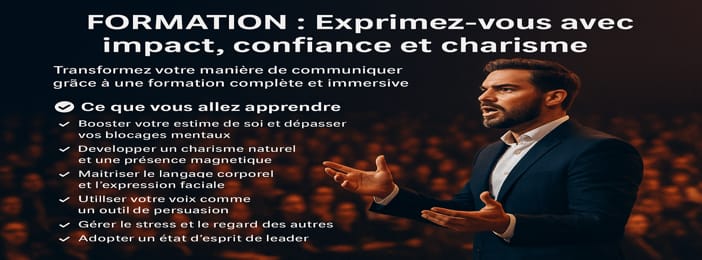 🗣️ Formation : Maîtrisez l’Art Oratoire et la Prise de Parole en Public