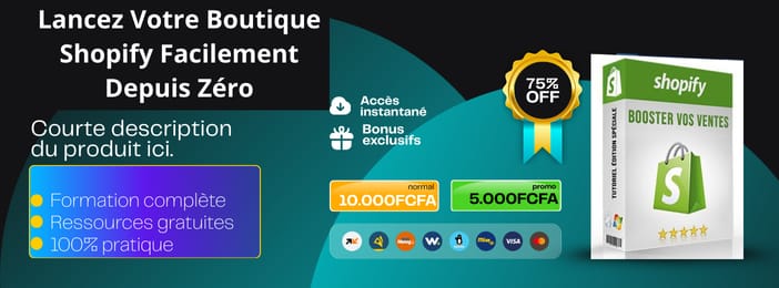 Lancez Votre Boutique Shopify Facilement Depuis Zéro
