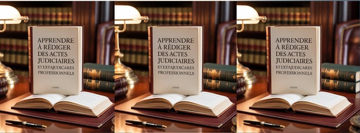 APPRENDRE À RÉDIGER DES ACTES JUDICIAIRES ET EXTRAJUDICIAIRES PROFESSIONNELS
