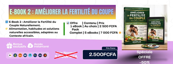 đ E-Book 2 : AmĂ©liorer la FertilitĂ© du Couple Naturellement